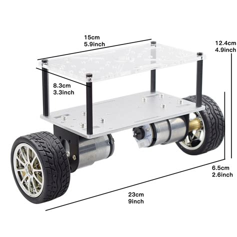 If the robot begins to tilt forward, then to maintain stability, the wheel will need to move forward to return. . Self balancing robot chassis